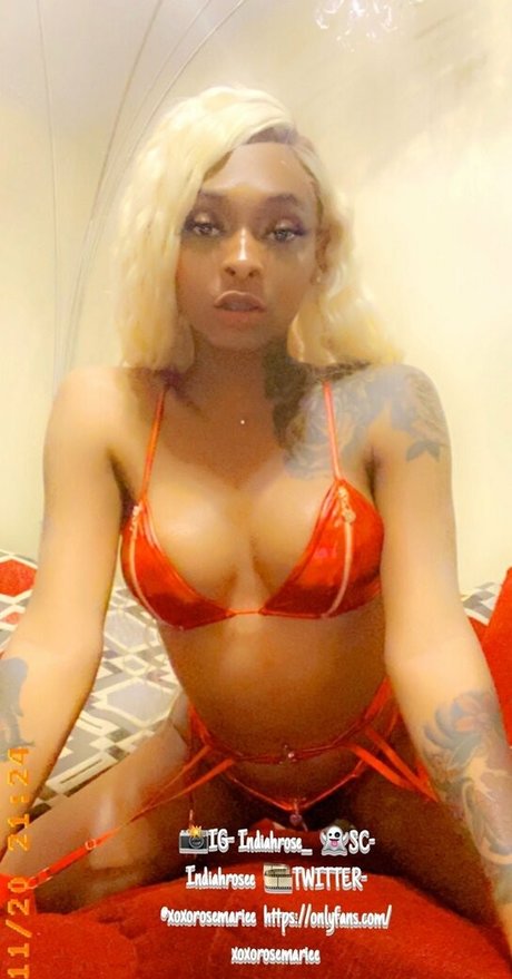 Naakte gelekte OnlyFans-foto van Xoxorosemariee