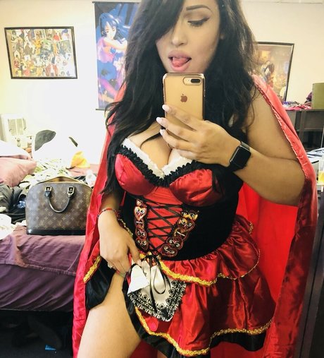 Naakte gelekte OnlyFans-foto van Texas Marie