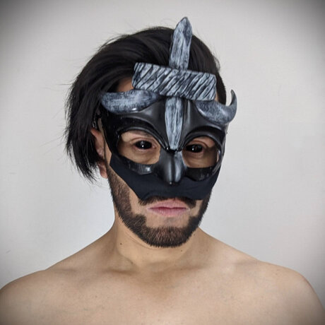 Naakte gelekte OnlyFans-foto van Eros Lucifero