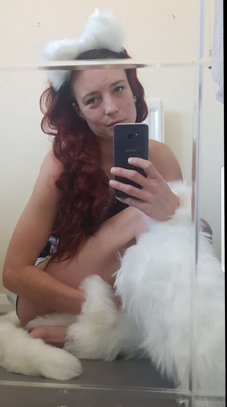 Naakte gelekte OnlyFans-foto van Claire