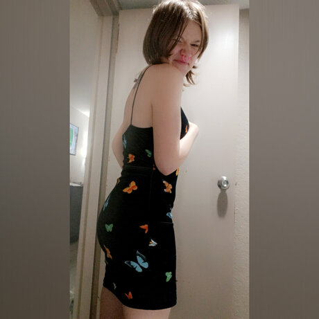 Naakte gelekte OnlyFans-foto van Rochell Black