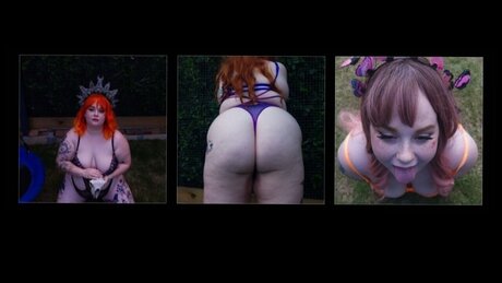 Naakte gelekte OnlyFans-foto van Scarlett Evergreen
