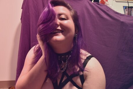 Naakte gelekte OnlyFans-foto van Luna Rosemary