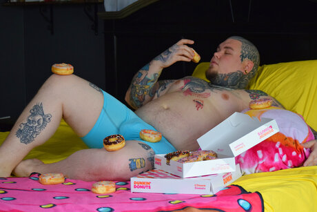 Naakte gelekte OnlyFans-foto van Artofjondump