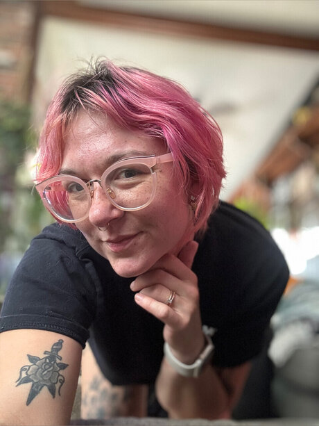 Naakte gelekte OnlyFans-foto van Gem Rose 