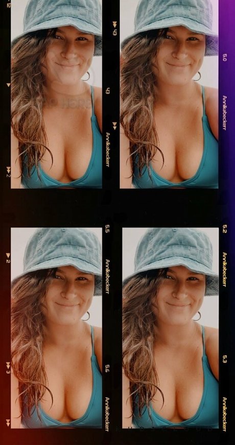 Naakte gelekte OnlyFans-foto van Annika Becker
