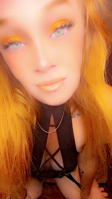Naakte gelekte OnlyFans-foto van Ginger