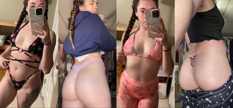 Naakte gelekte OnlyFans-foto van Baby Hales 