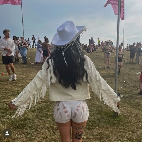 Naakte gelekte OnlyFans-foto van Meg