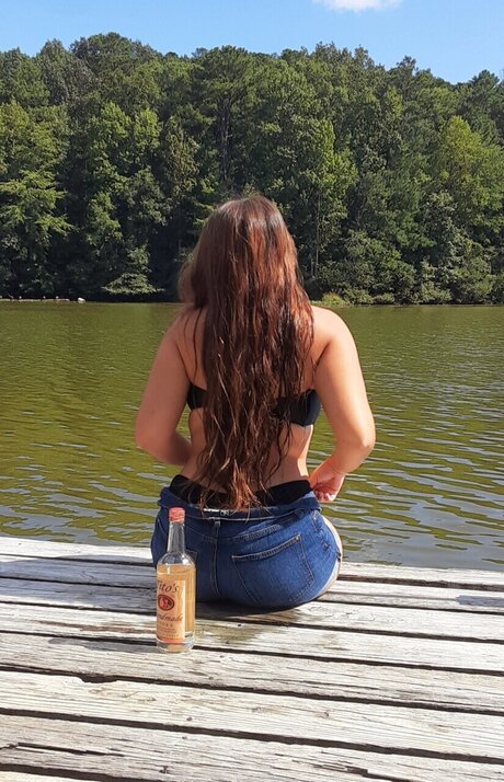 Naakte gelekte OnlyFans-foto van Harley