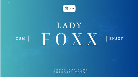 Naakte gelekte OnlyFans-foto van Lady Foxx