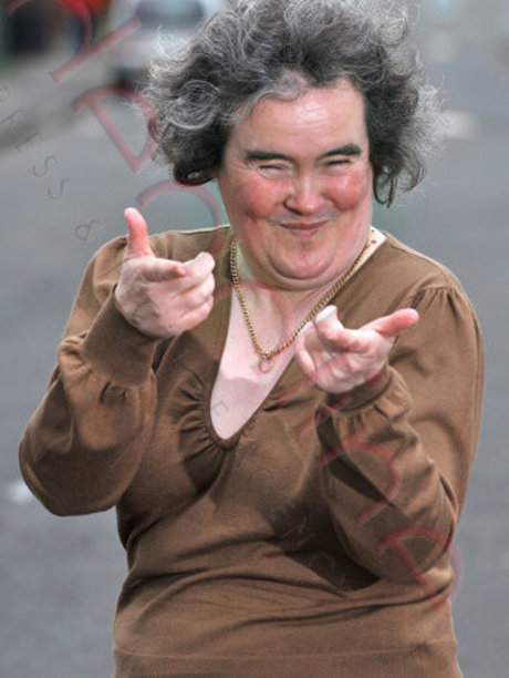 Naakte gelekte OnlyFans-foto van Susan Boyle