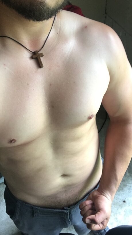 Naakte gelekte OnlyFans-foto van King