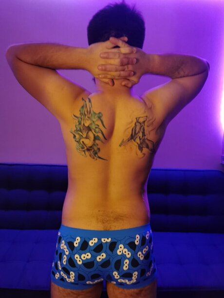 Naakte gelekte OnlyFans-foto van Osito Bizcochito