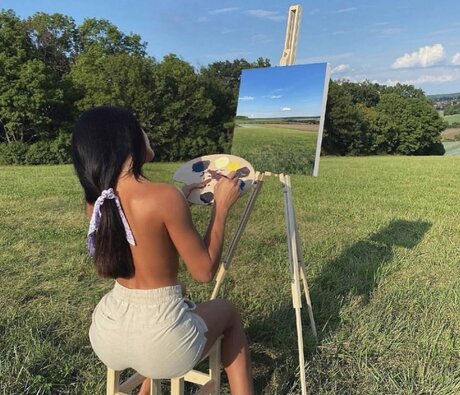 Naakte gelekte OnlyFans-foto van Marionnvip