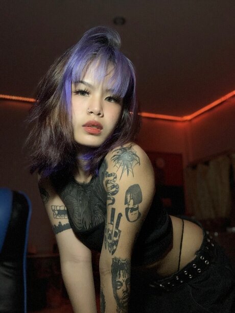 Naakte gelekte OnlyFans-foto van Babybruii