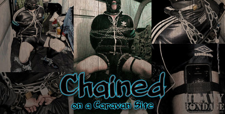 Naakte gelekte OnlyFans-foto van Heavybondage