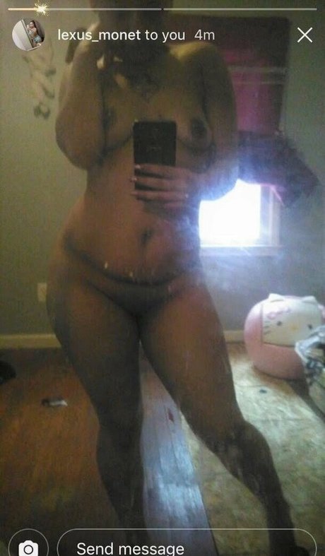 Naakte gelekte OnlyFans-foto van Lexus Monet