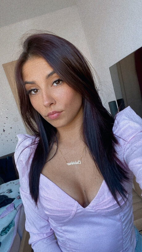 Naakte gelekte OnlyFans-foto van Cristina