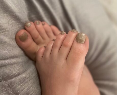 Naakte gelekte OnlyFans-foto van Footfetishdesire