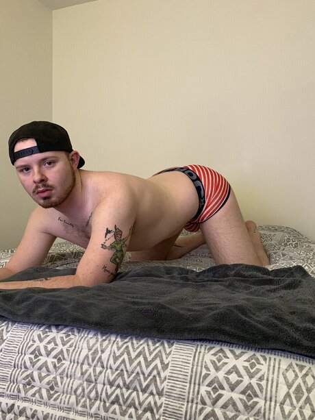 Naakte gelekte OnlyFans-foto van Thomastries