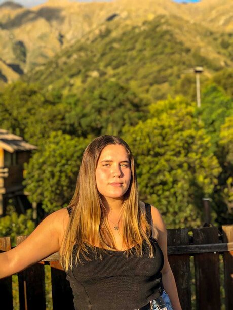 Naakte gelekte OnlyFans-foto van Milagros