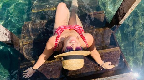 Naakte gelekte OnlyFans-foto van Baby
