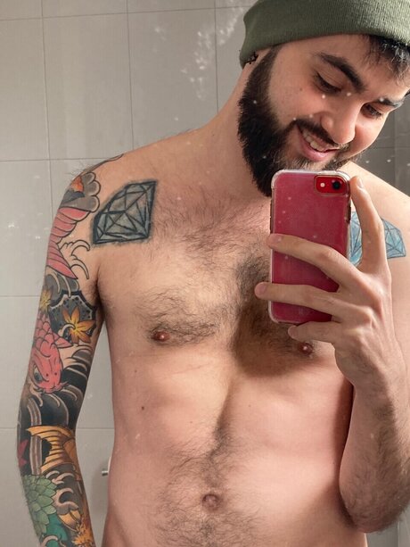 Naakte gelekte OnlyFans-foto van Adolfolln
