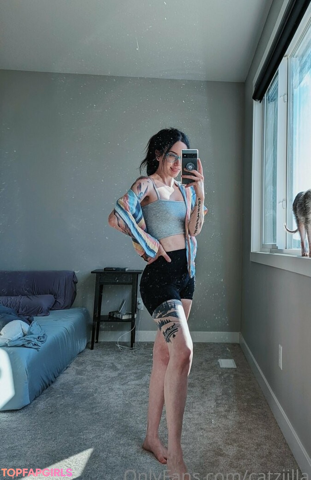 Naakte gelekte OnlyFans-foto van Catziilla #1015
