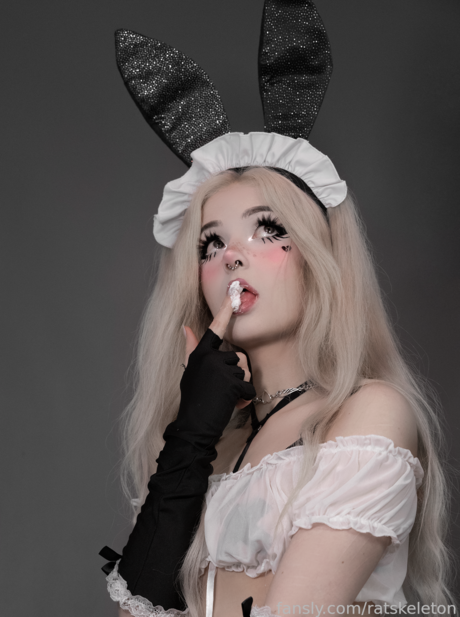 Naakte gelekte OnlyFans-foto van Ratskeleton