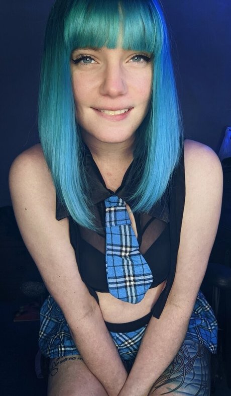 Naakte gelekte OnlyFans-foto van Mermaiderin