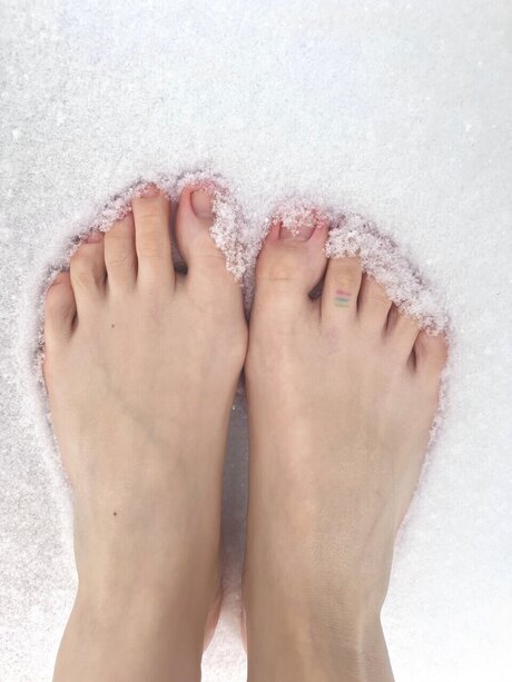 Naakte gelekte OnlyFans-foto van Pocket Tootsies