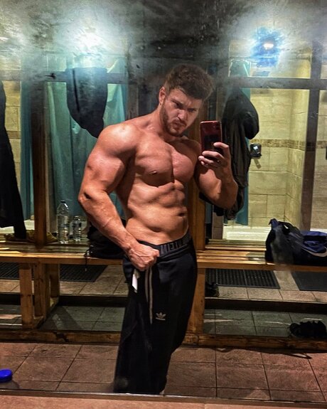 Naakte gelekte OnlyFans-foto van Jockofthunder