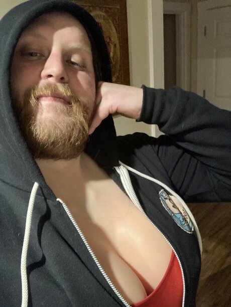 Naakte gelekte OnlyFans-foto van Morgan