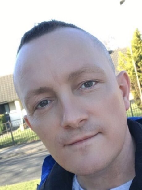 Naakte gelekte OnlyFans-foto van Scott Gilbertson