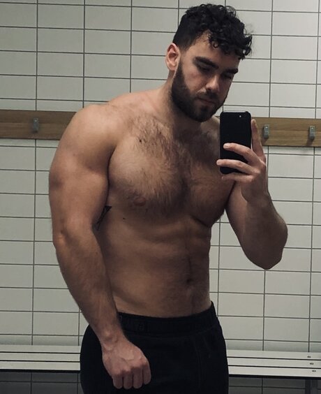 Naakte gelekte OnlyFans-foto van Jackson