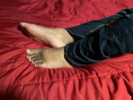Naakte gelekte OnlyFans-foto van Toesampamphoes69