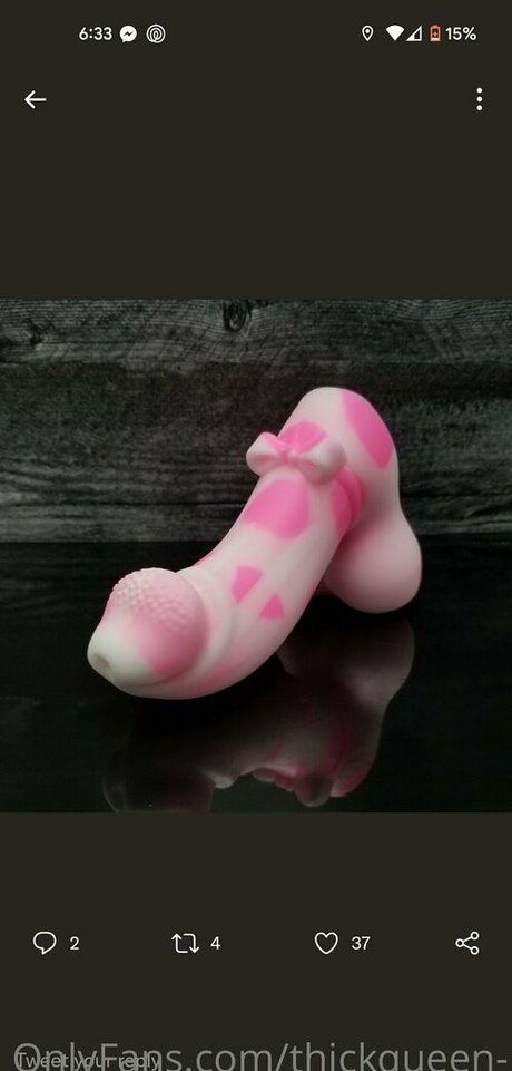 Naakte gelekte OnlyFans-foto van Thickqueen