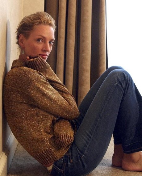 Naakte gelekte OnlyFans-foto van Uma Thurman