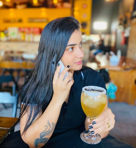Naakte gelekte OnlyFans-foto van Gabriela Batista Torres