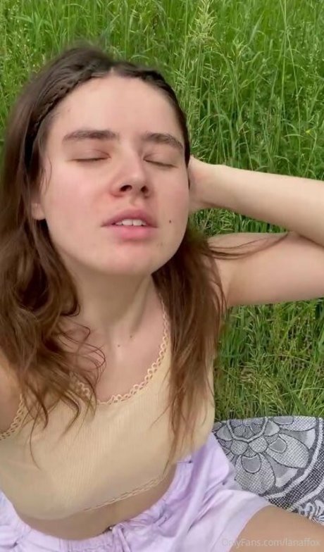 Naakte gelekte OnlyFans-foto van Lanaffox