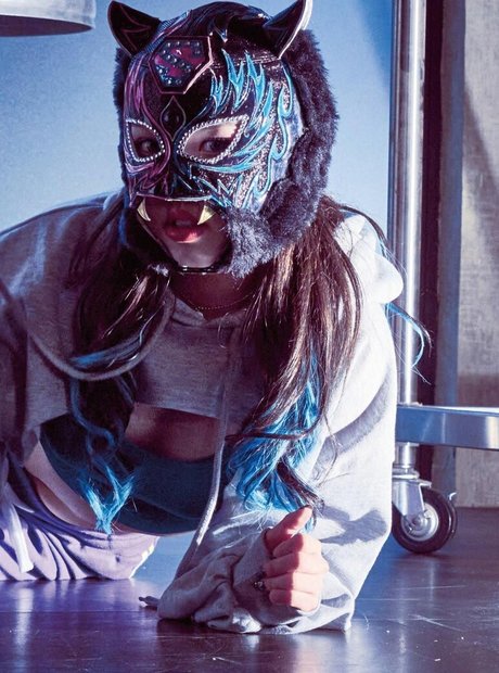 Naakte gelekte OnlyFans-foto van Starlight Kid