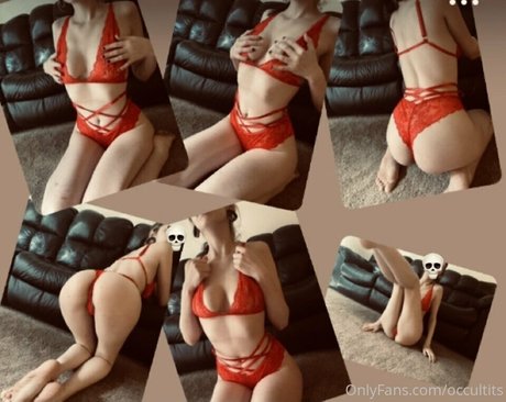 Naakte gelekte OnlyFans-foto van Occultits