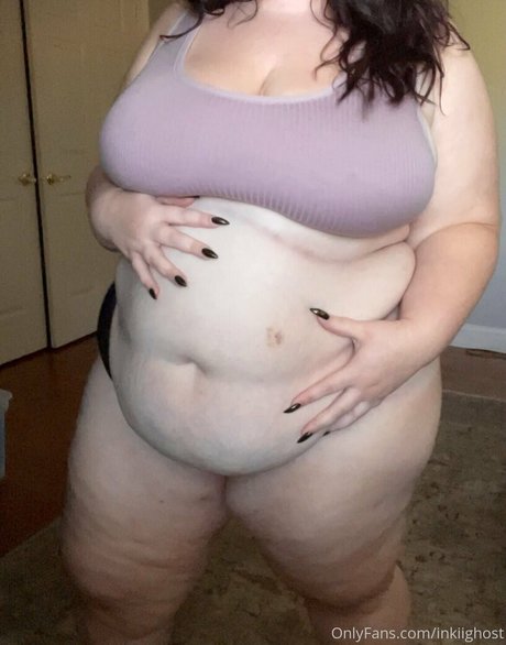 Naakte gelekte OnlyFans-foto van Inkiighost