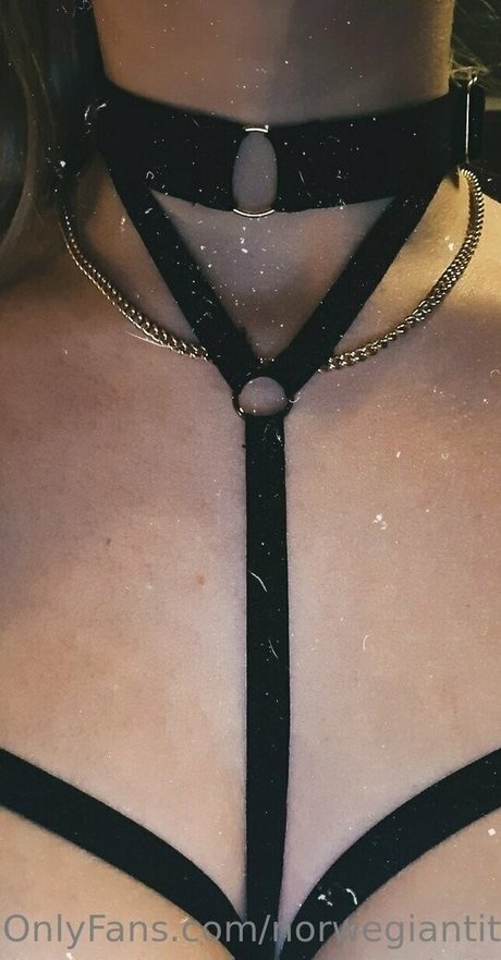 Naakte gelekte OnlyFans-foto van Norwegiantittiess