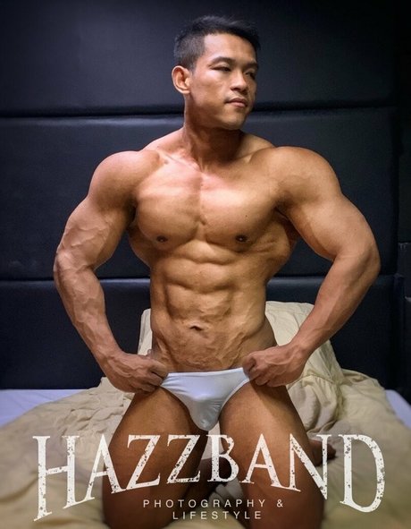 Naakte gelekte OnlyFans-foto van Hazzbandexclusive