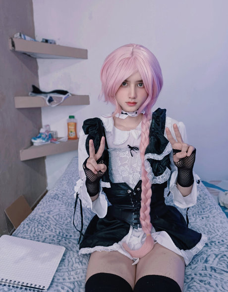 Naakte gelekte OnlyFans-foto van Sissycute