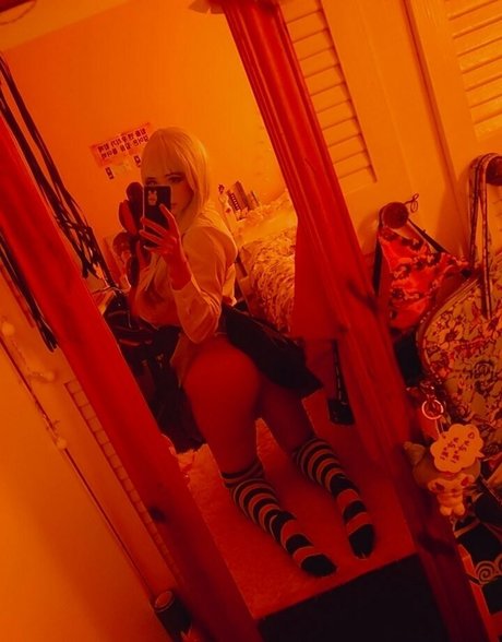 Naakte gelekte OnlyFans-foto van Afoxiegirl