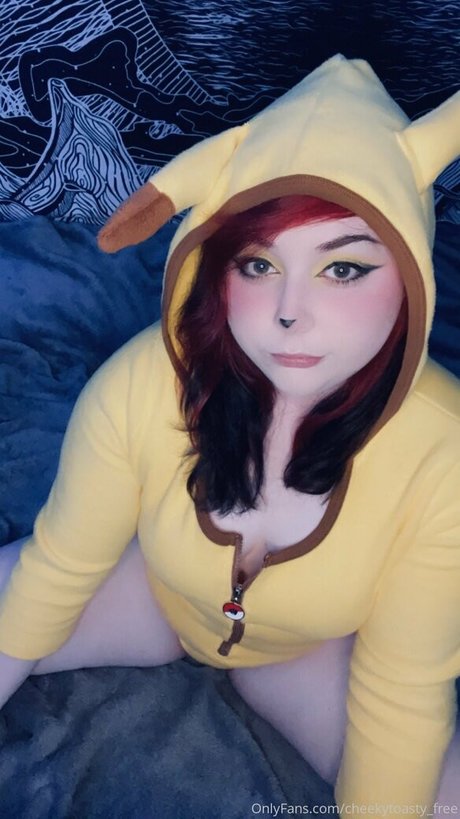 Naakte gelekte OnlyFans-foto van Cheekytoastyfree