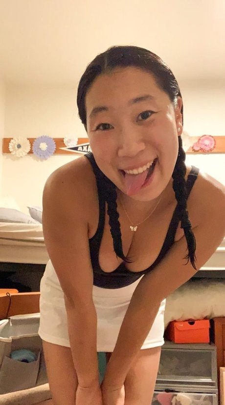 Naakte gelekte OnlyFans-foto van Alisonl